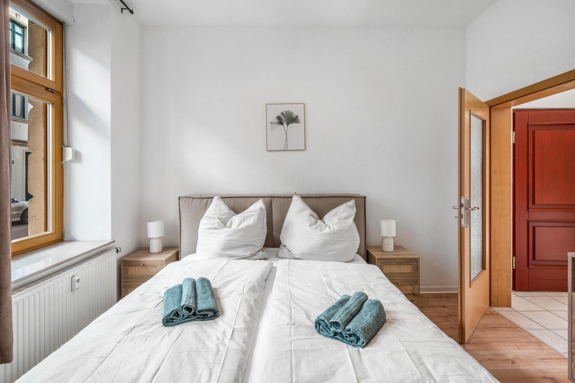 Lehastays - Buckau 16-01 I Balkon I Wlan I Smarttv I Erdgeschoss Apartment *